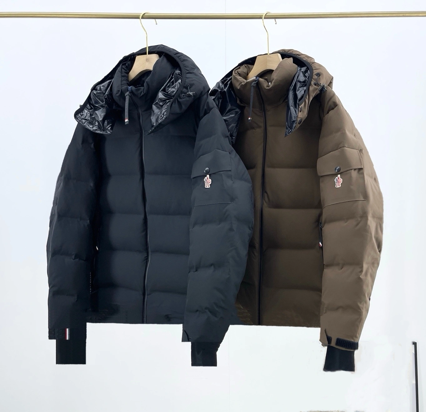 wg.luxury- 7o9385r Down jacket 90 white duck down 2colour item:E-F524J3012-2